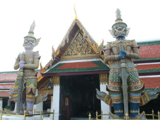 Bangkok - Een van de vele tempels in Bangkok