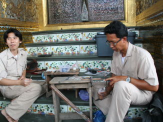 Bangkok - Hard aan het werk