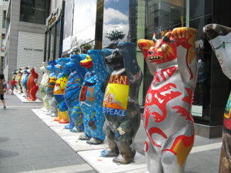 Kuala Lumpur - Friendship bears in KL 2012