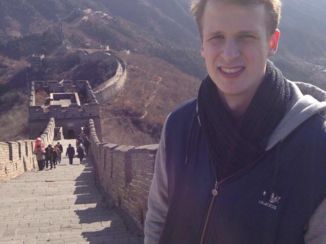 Chinese Muur - Ik op de muur