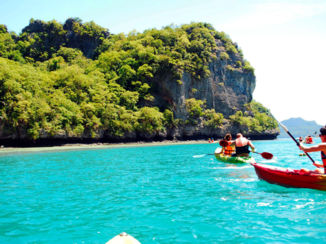Ang Thong Marine National Park - Kajakken
