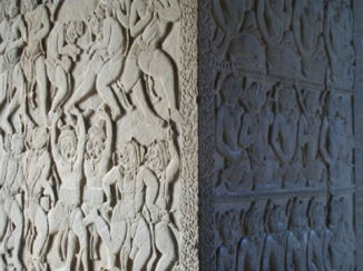 Angkor Wat - Bas relief Angkor Wat