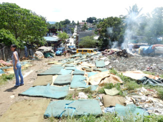 Filipijnen - Recycling foam for new matrasses
