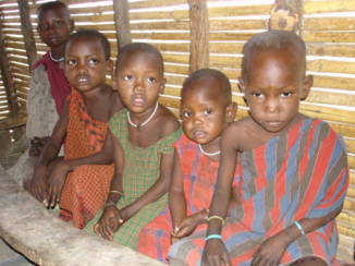 India - Masai school children