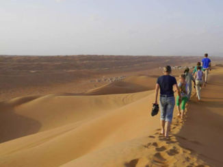 Dubai - Woestijnwandeling