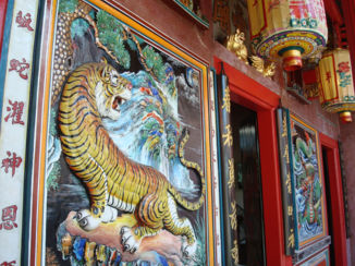 Maleisië - De Chinese tempel van Kuching