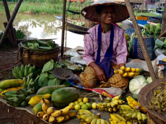 Myanmar - Bananen
