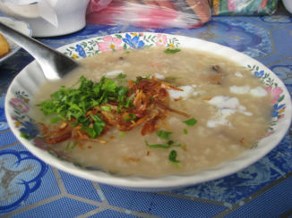 Laos - Rijstsoep als ontbijt