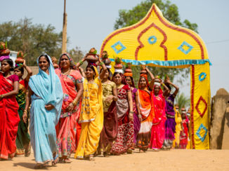 Riksja India - feeststoet