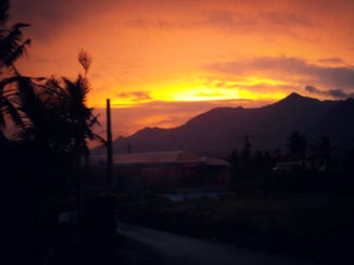 Taiwan - Sunset in Doulan
