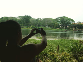 Thailand - Bridge to the river quai