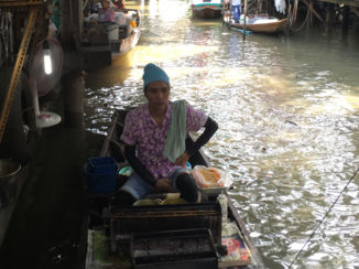 Thailand - Onderweg naar de floating market