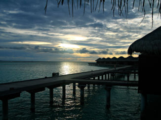 Malediven - Zonsondergang