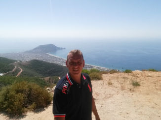 Turkije - paragliding 800 meter hoogte