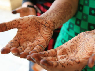 India - Henna versiering