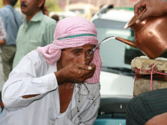 India - Wateruitdelers in Delhi