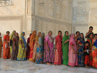 India - Prachtige kleurrijke sari's
