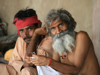India - Sadu's in Varanasi