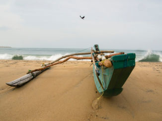 Sri Lanka - Vissersboor Aragum Bay