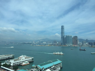 Hong Kong - Foto vanuit the Wheel