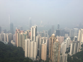 Hong Kong - Uitzicht vanaf The Peak Tower