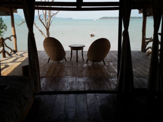 Thailand - Uitzicht slaapkamer