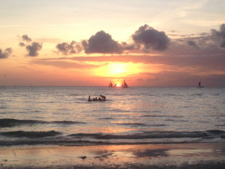 Filipijnen - Boracay sunset