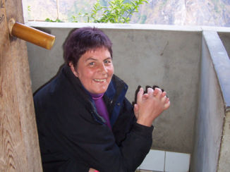 Tiger Leaping Gorge - De damestoilet met vergezicht