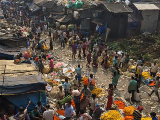 Calcutta (Kolkata) - Flower market