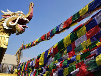 Riksja Nepal - Prayer flags