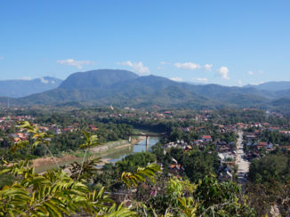Luang Prabang - View from Phousi mountain