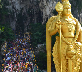 Maleisië - Batu cave