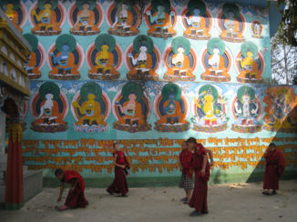 India - Een nieuw klooster in Sikkim