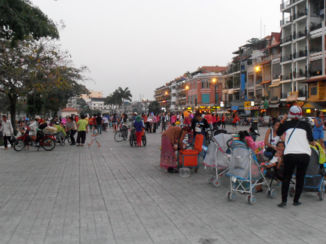 Cambodja - Phnom Penh boulevard