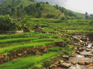 Sapa - Regen in aantocht in Sapa