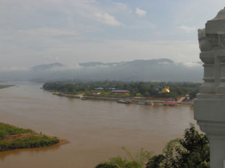 Thailand - drie landen punt Thailand Vietnam Laos