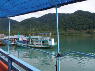 Koh Chang - vanuit Ban Bao metde boot om te gaan snorkelen