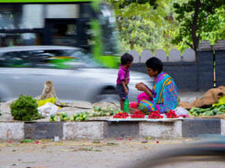 India - Mother and child