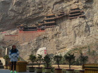 China - China, Datong, hangend klooster