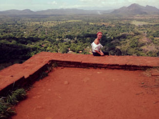 Sigiriya - On top off the sigirya rock