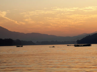 Luang Prabang - The MekongRiver  in Laos