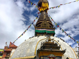 Nepal - Een van de vele tempels in Kathmandu