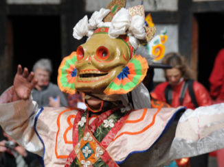 Bhutan - Black Hat danser