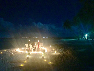 Malediven - Romantische taverelen