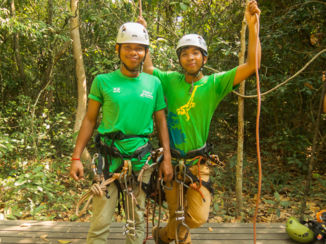 Cambodja - Top begeleiders bij Flight of the Gibbon ziplining Siem Reap