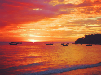 Cambodja - Sunset Sihanoukville