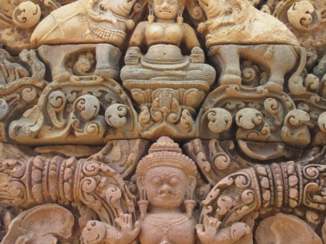 Cambodja - Lady temple