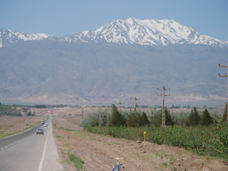 Iran - Op weg naar de lemen stad :Rayen