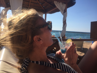 Noord-Cyprus - Drinks in our cabana