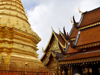 Chiang Mai - Tempel in de bergen van Chiang Mai, Thailand